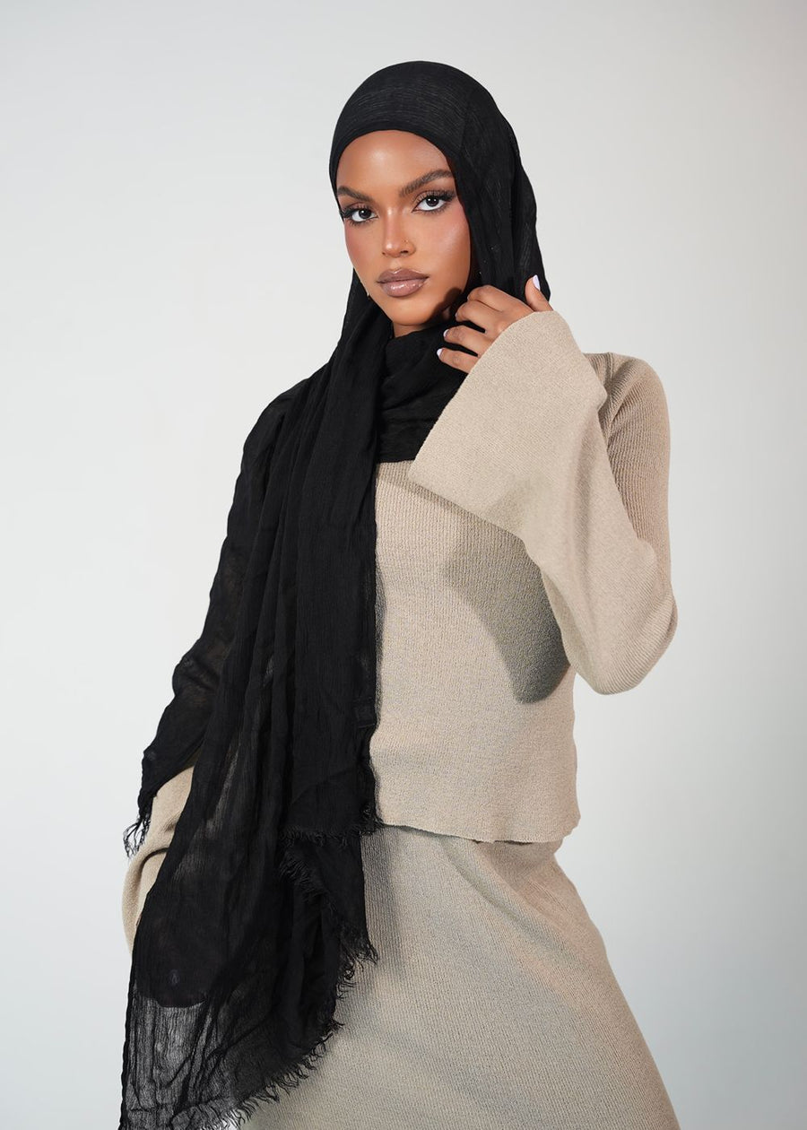Eclipse Crinkle Rayon