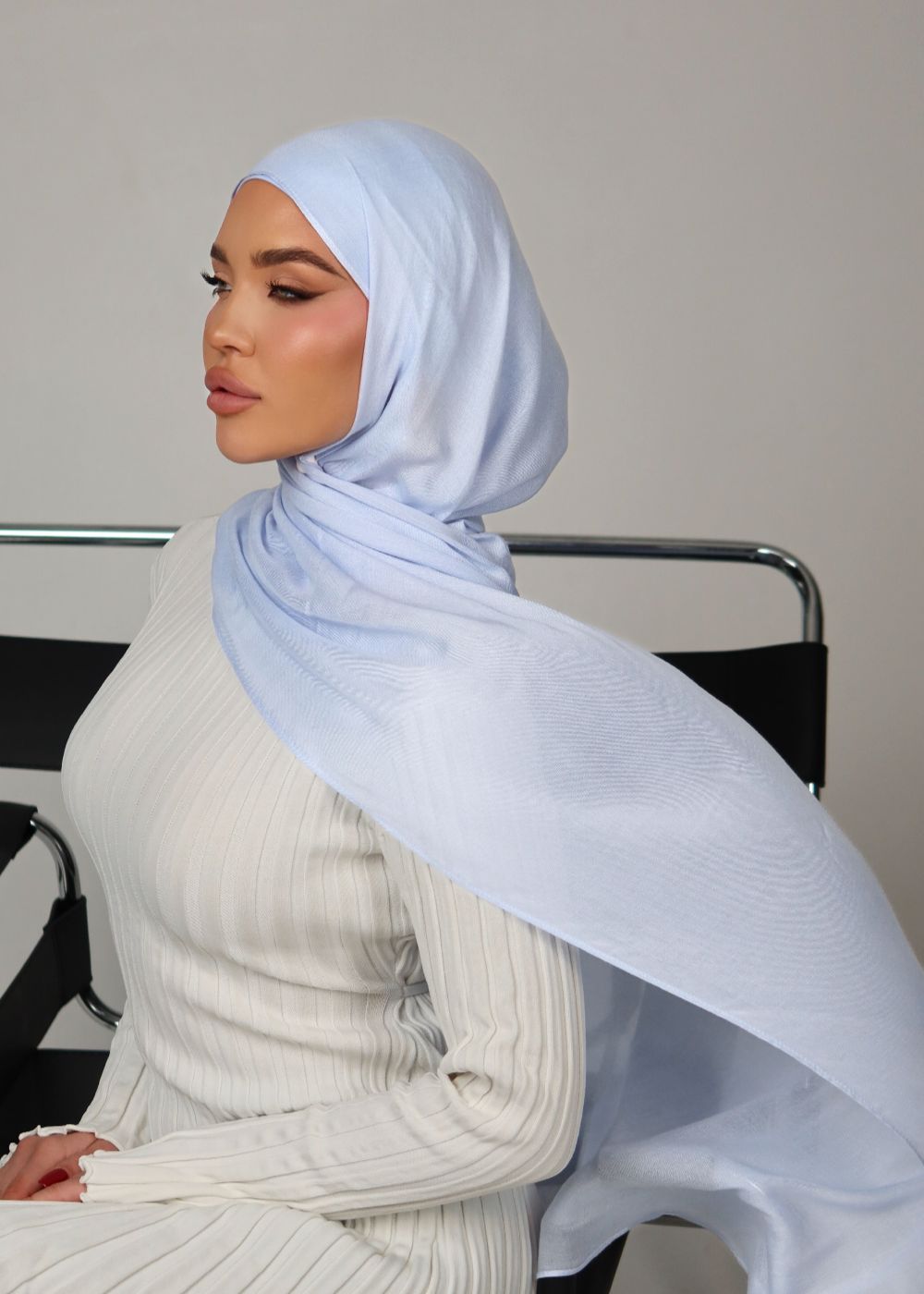 Snowflake Premium Modal Hijab