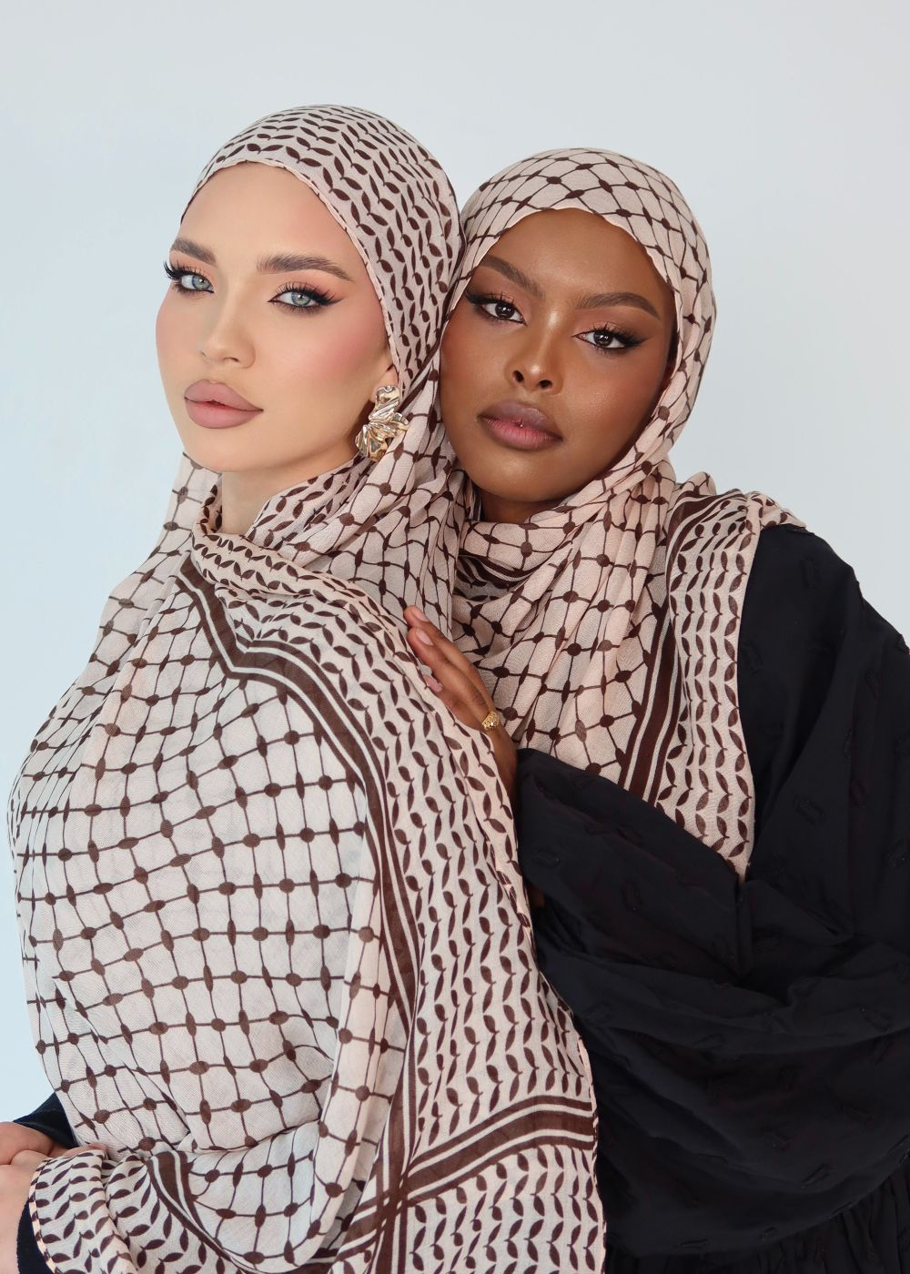 Brown Keffiyeh Modal