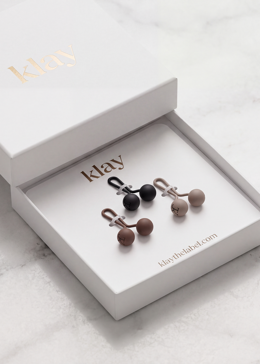 No-Snag Pins - Black, Brown and Neutral Set