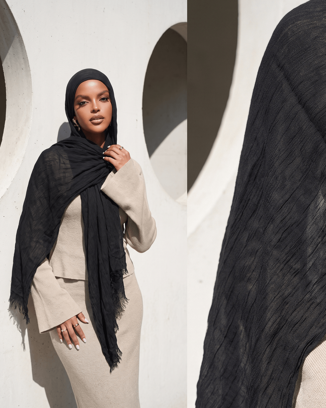 Eclipse Crinkle Rayon