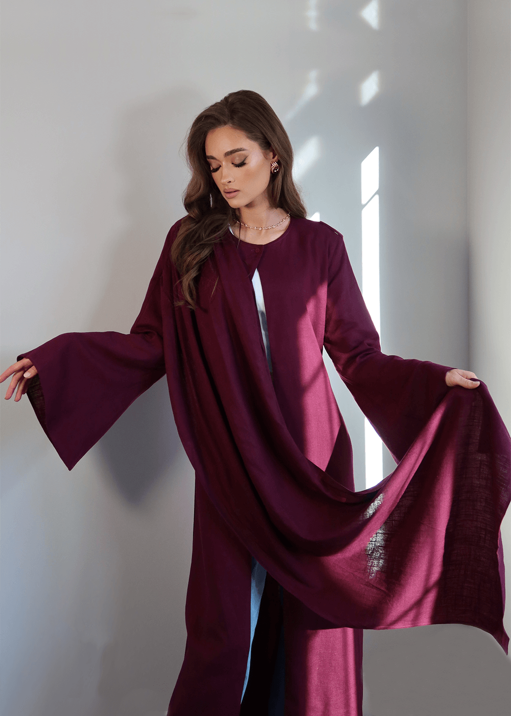 Sherbet Shawl Abaya