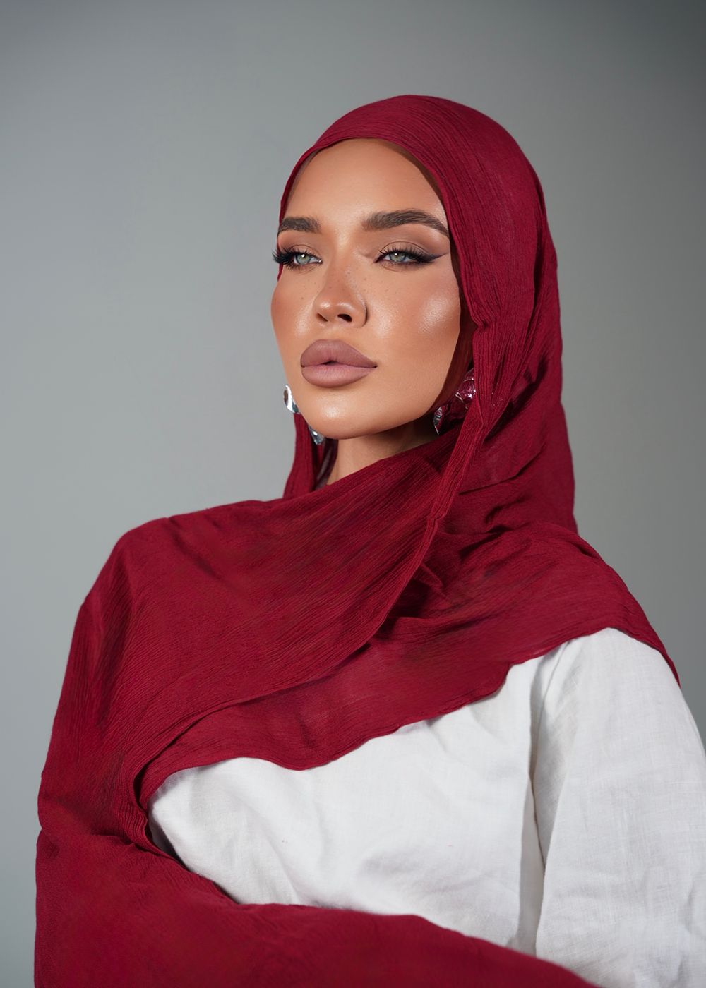 Candy Apple Crinkle Rayon
