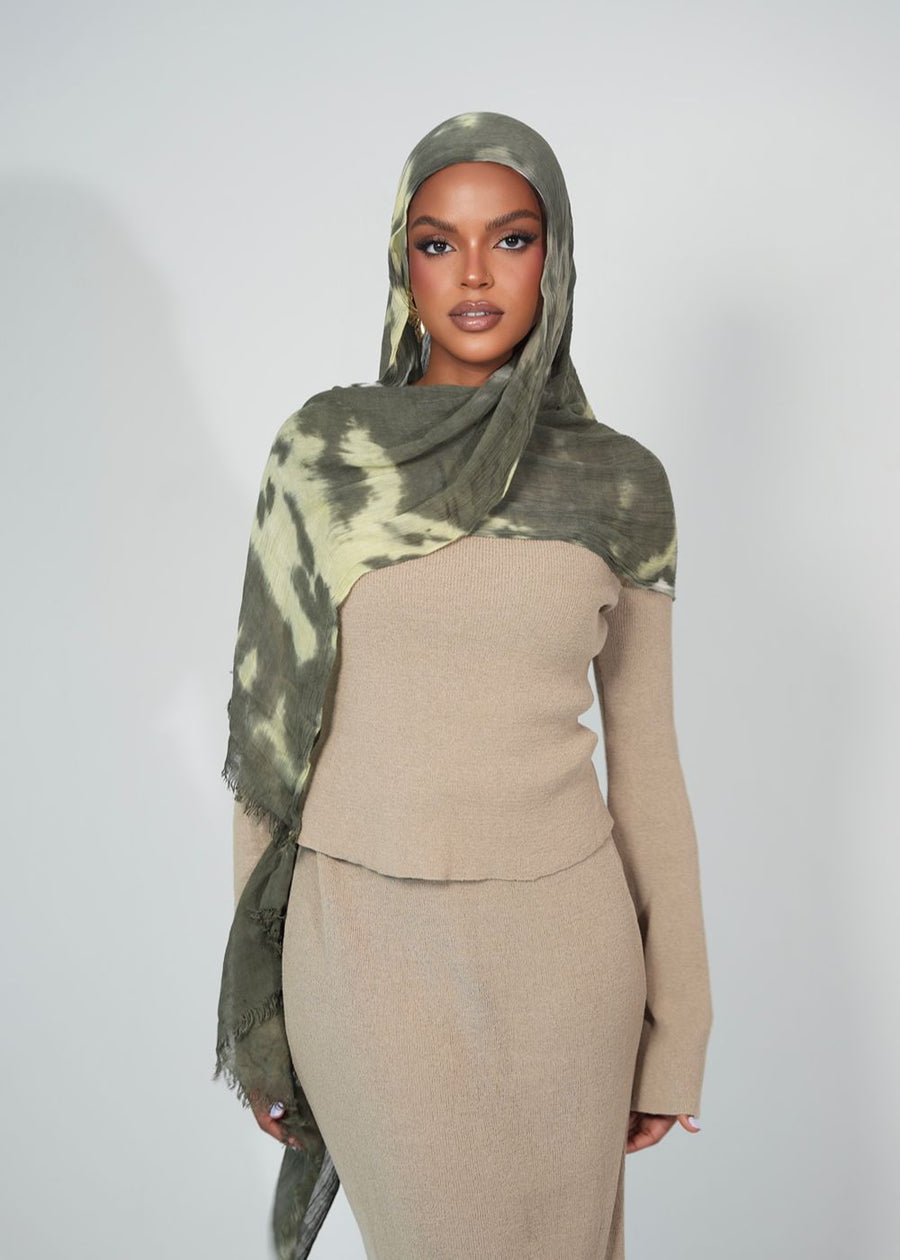 Sweet Basil Crinkle Rayon