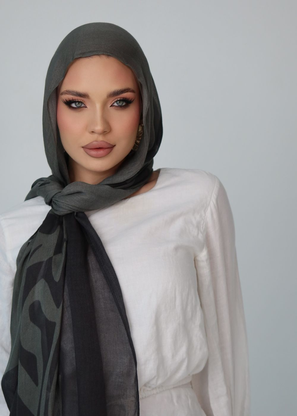 Olive "On This Land" Modal Hijab