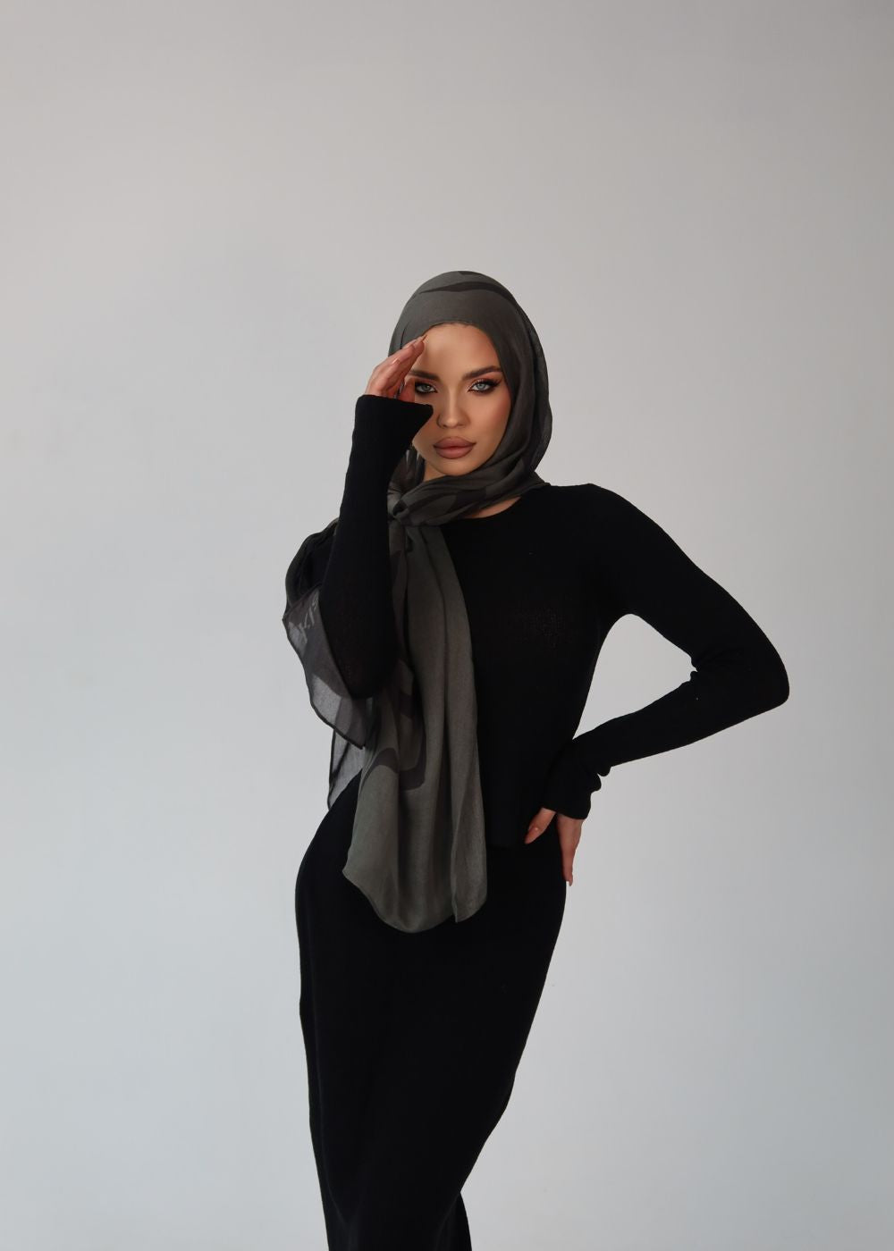 Olive "On This Land" Modal Hijab