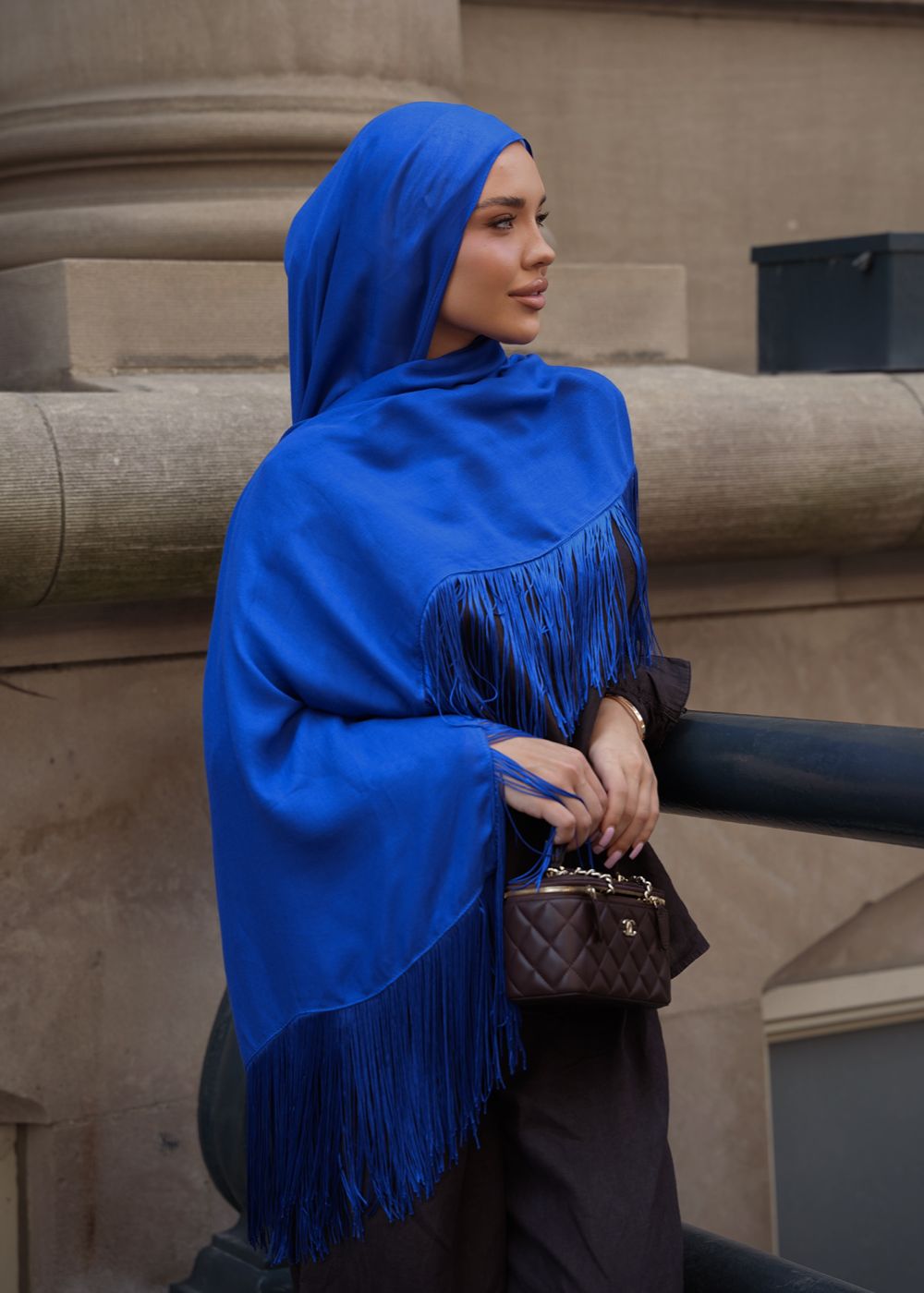 Cobalt Fringe Modal