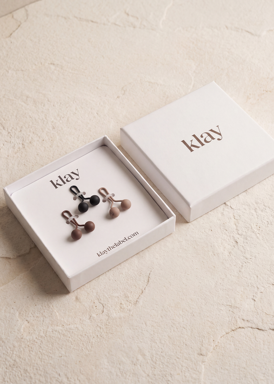 No-Snag Pins - Black, Brown and Neutral Set